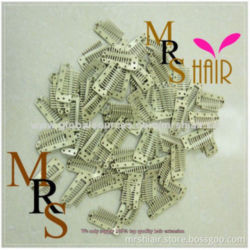 3.8cm T Shape 10 Teeth Stainless Steel Snap Clips